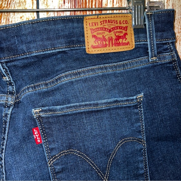 Levi’s Mid Rise Skinny jeans women’s size 16 - Picture 7 of 9